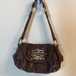 KATHY NEW ZEELAND VINTAGE BROWN HANDBAG